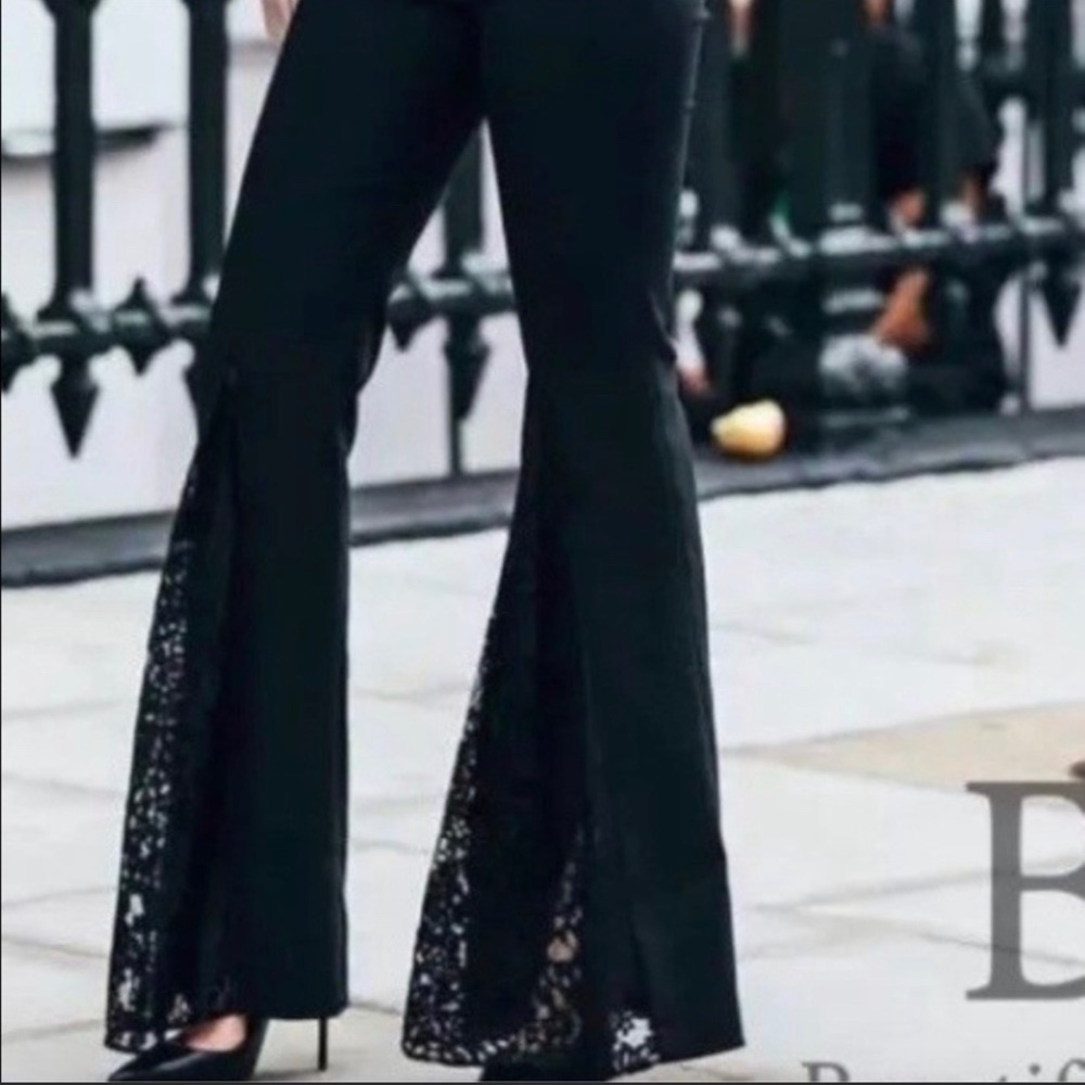 Zara Flare Lace Trouser